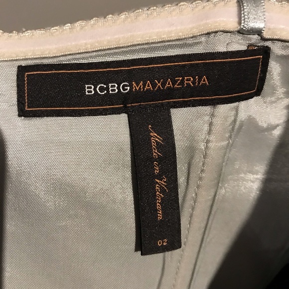 BCBG prom wedding strapless sweetheart dress sz 2 - Picture 6 of 6